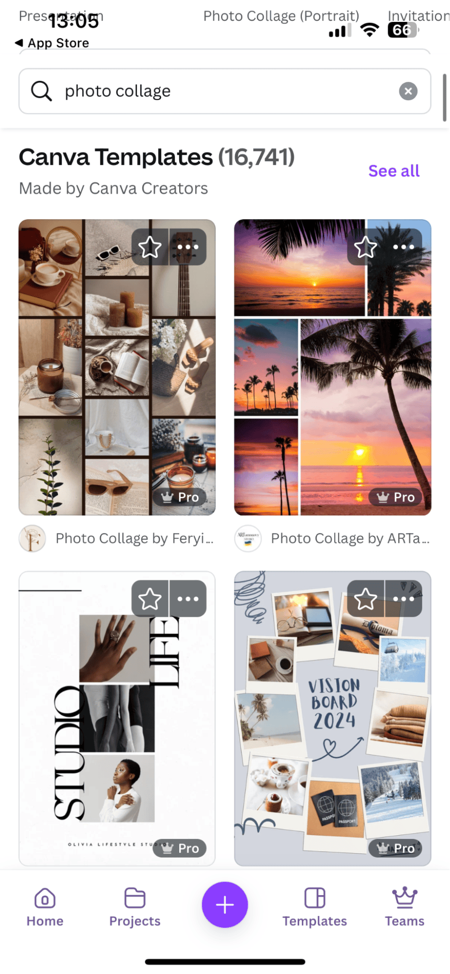 How to combine photos on iPhone